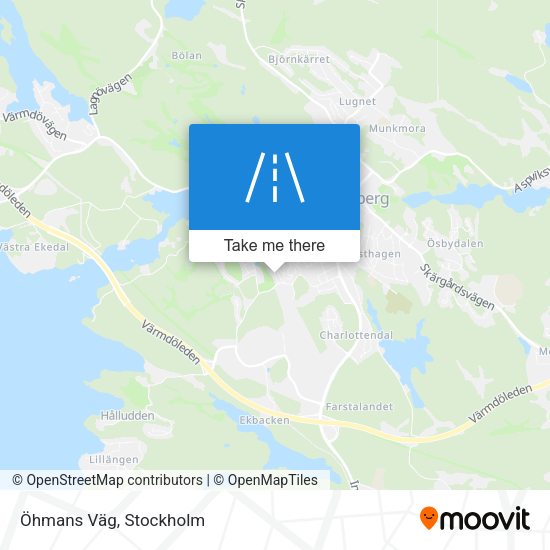 Öhmans Väg map