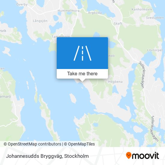 Johannesudds Bryggväg map