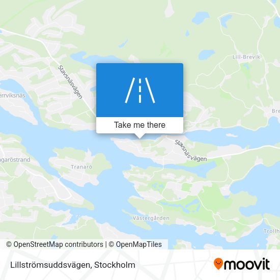 Lillströmsuddsvägen map