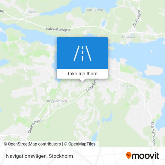 Navigationsvägen map