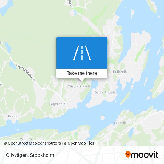 Olivvägen map