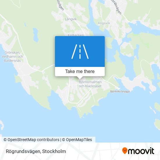 Rögrundsvägen map