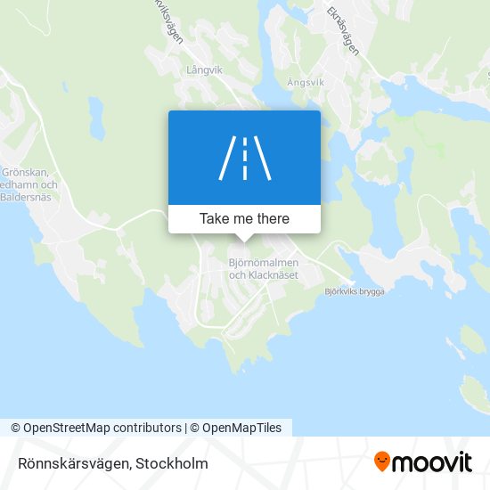 Rönnskärsvägen map