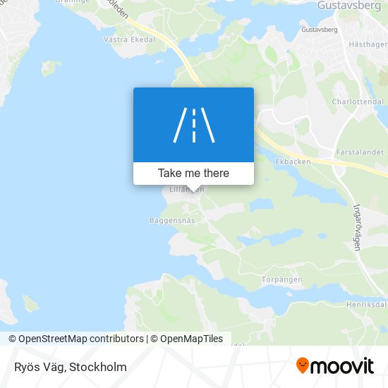 Ryös Väg map