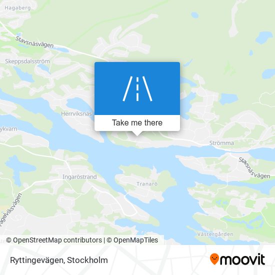 Ryttingevägen map