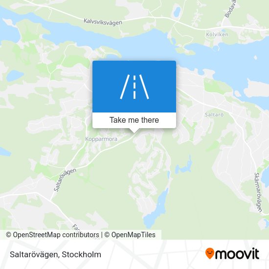 Saltarövägen map