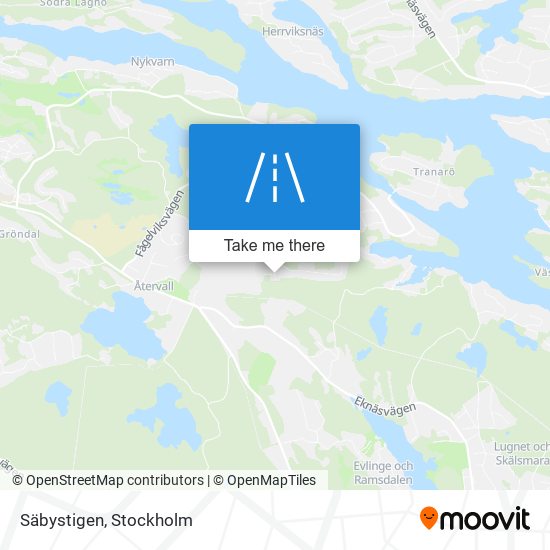 Säbystigen map