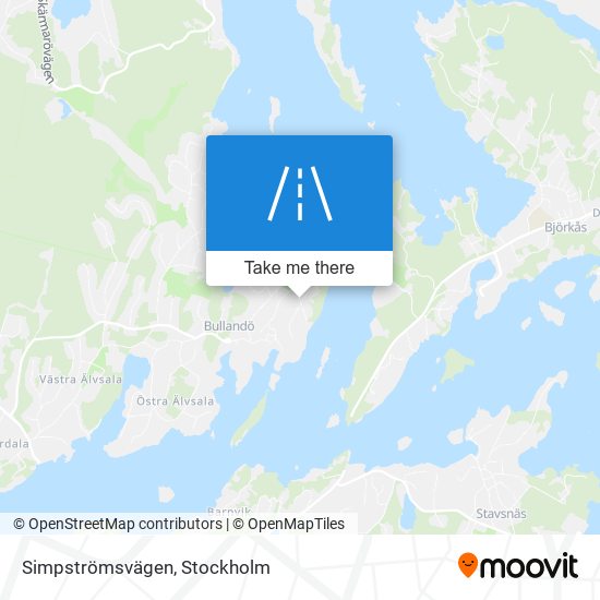 Simpströmsvägen map