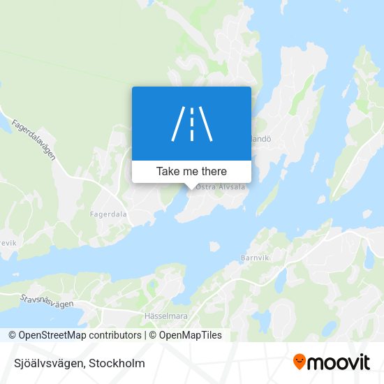 Sjöälvsvägen map
