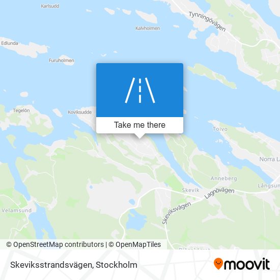 Skeviksstrandsvägen map