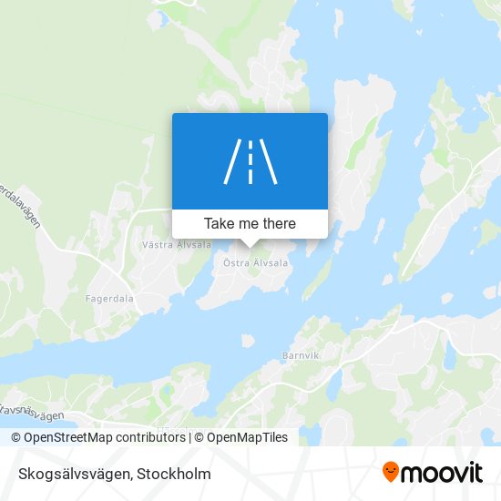 Skogsälvsvägen map