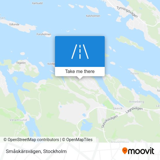 Småskärsvägen map