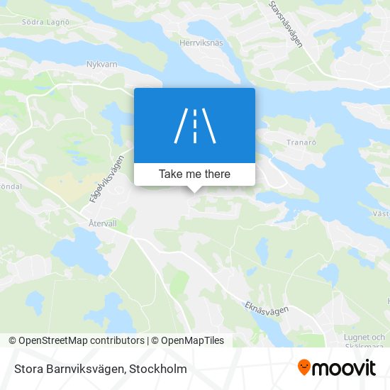Stora Barnviksvägen map