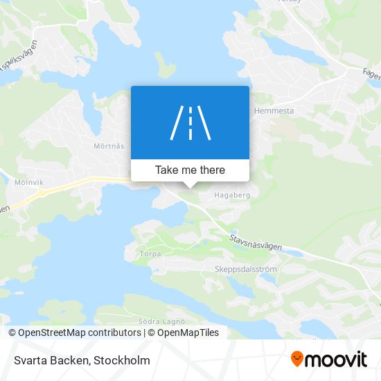 Svarta Backen map