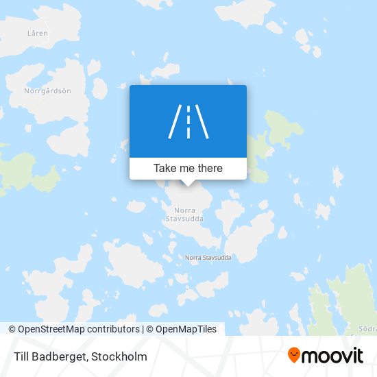 Till Badberget map