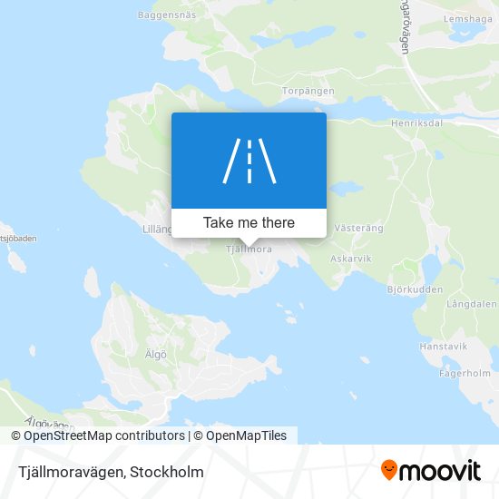 Tjällmoravägen map