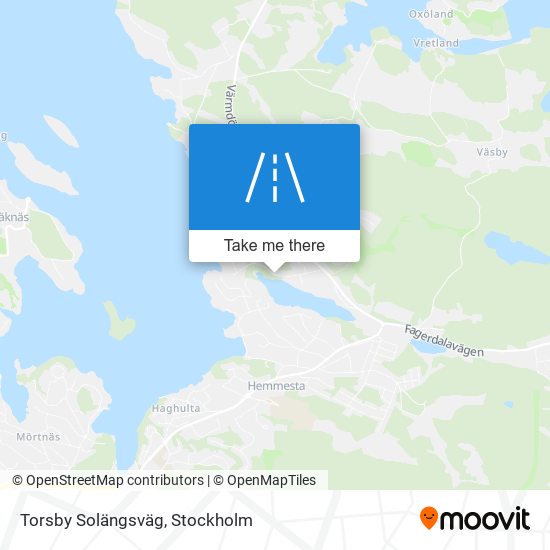 Torsby Solängsväg map