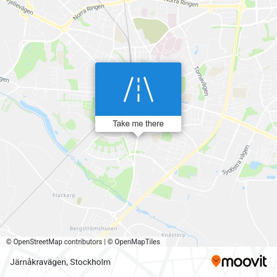 Järnåkravägen map