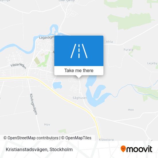 Kristianstadsvägen map