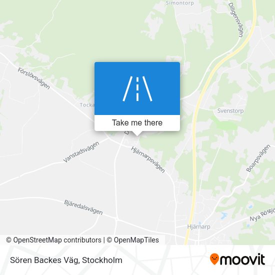 Sören Backes Väg map