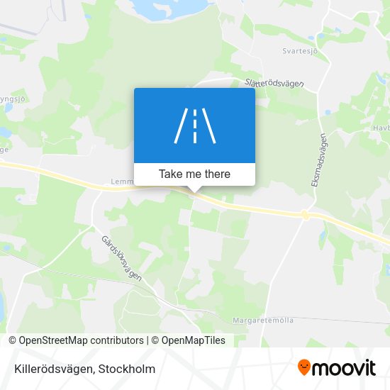Killerödsvägen map