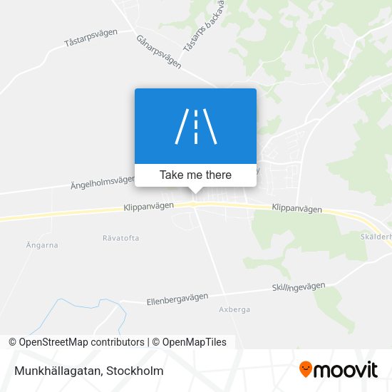 Munkhällagatan map
