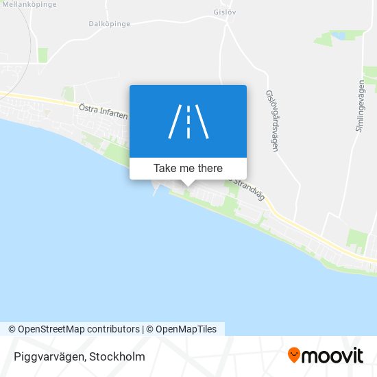 Piggvarvägen map