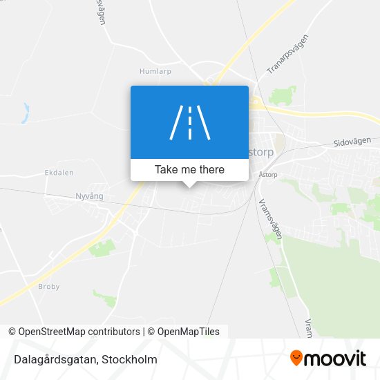 Dalagårdsgatan map