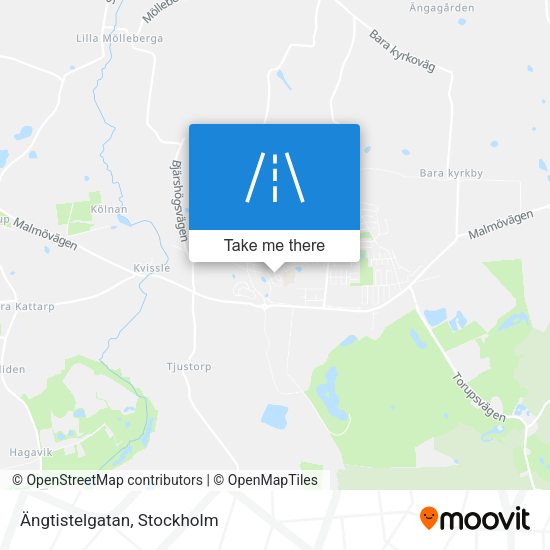Ängtistelgatan map