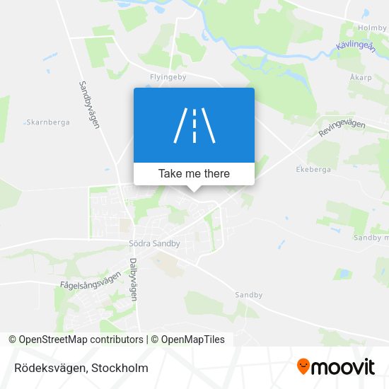 Rödeksvägen map