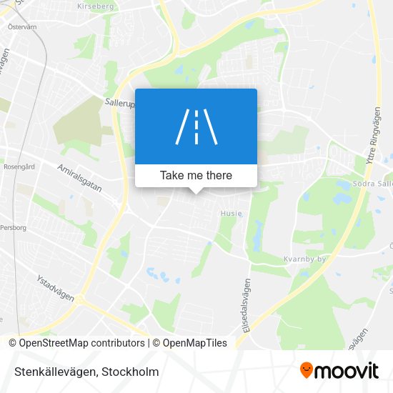Stenkällevägen map