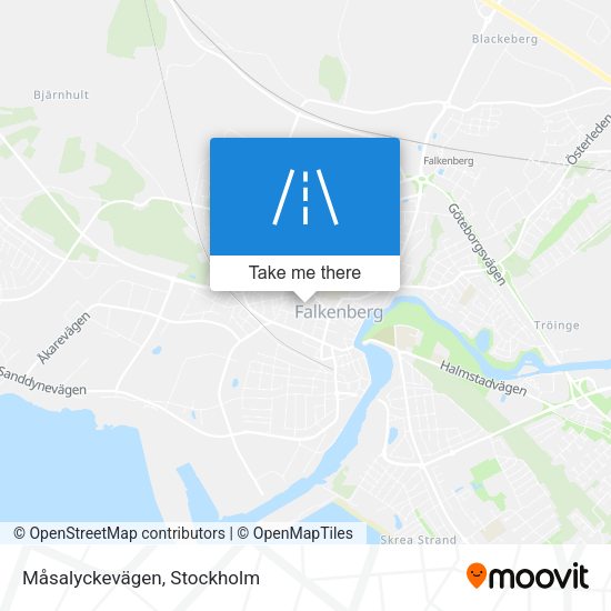 Måsalyckevägen map