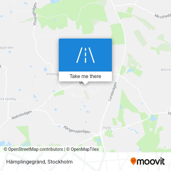 Hämplingegränd map