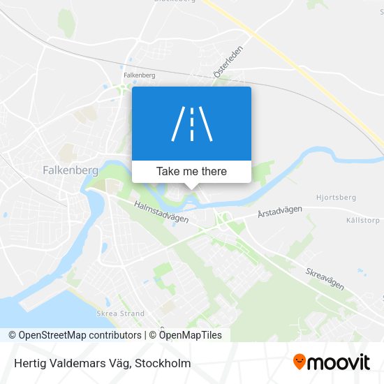 Hertig Valdemars Väg map