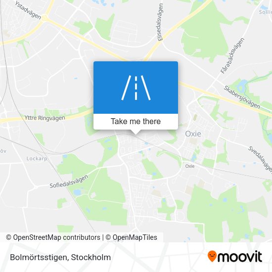 Bolmörtsstigen map
