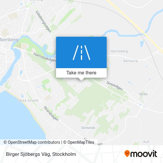 Birger Sjöbergs Väg map