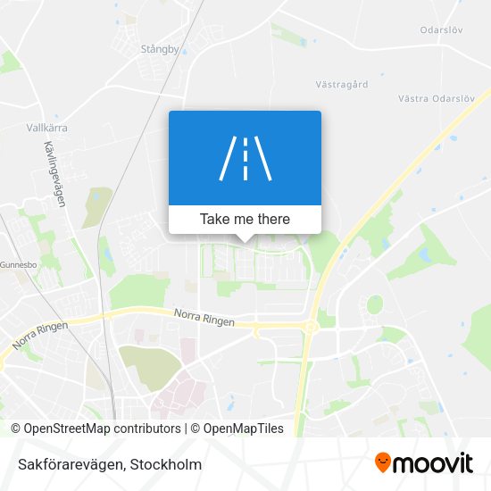 Sakförarevägen map