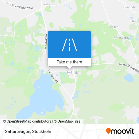 Sättarevägen map