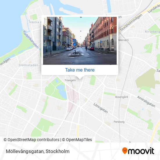 Möllevångsgatan map