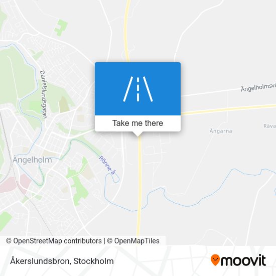 Åkerslundsbron map