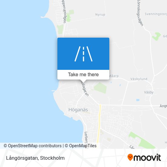 Långörsgatan map