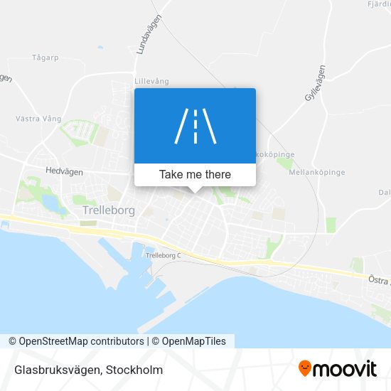 Glasbruksvägen map