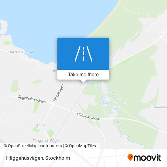 Häggehusvägen map