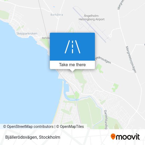Bjällerödsvägen map