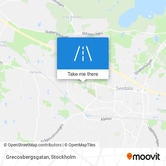 Grecosbergsgatan map