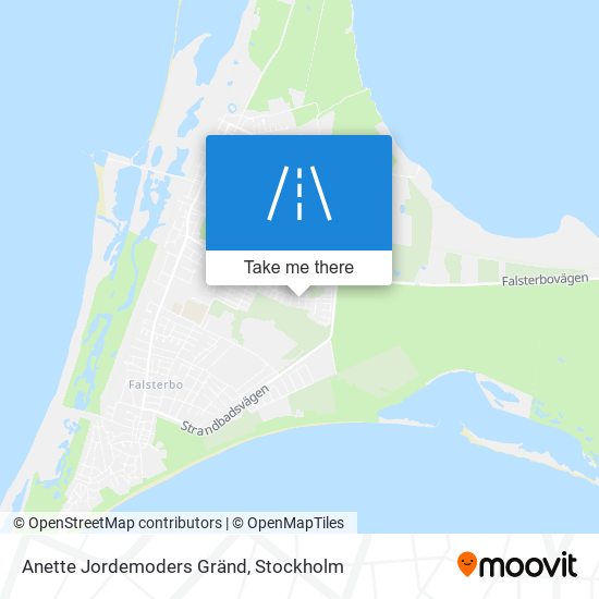 Anette Jordemoders Gränd map