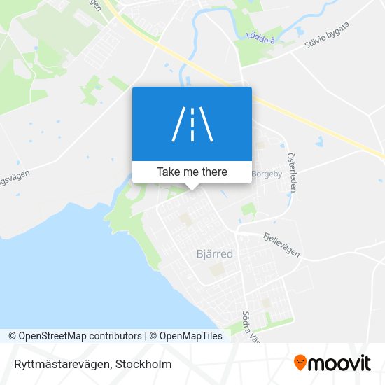 Ryttmästarevägen map