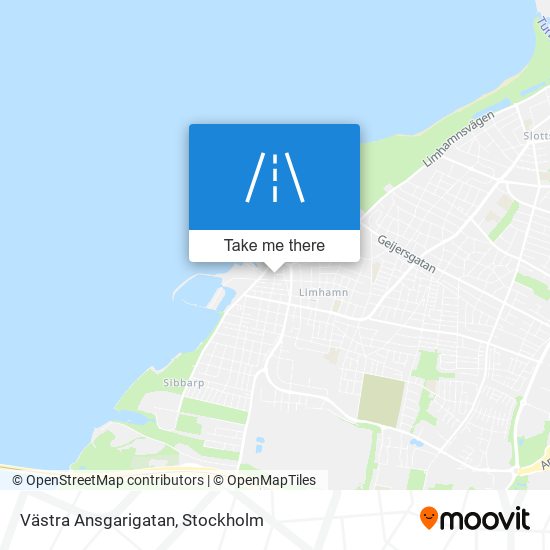 Västra Ansgarigatan map