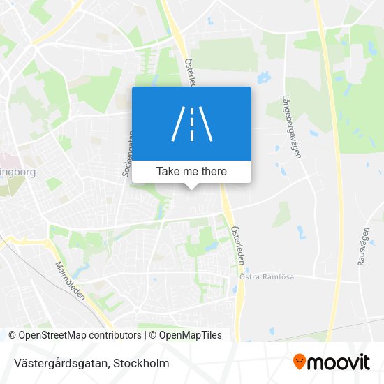 Västergårdsgatan map