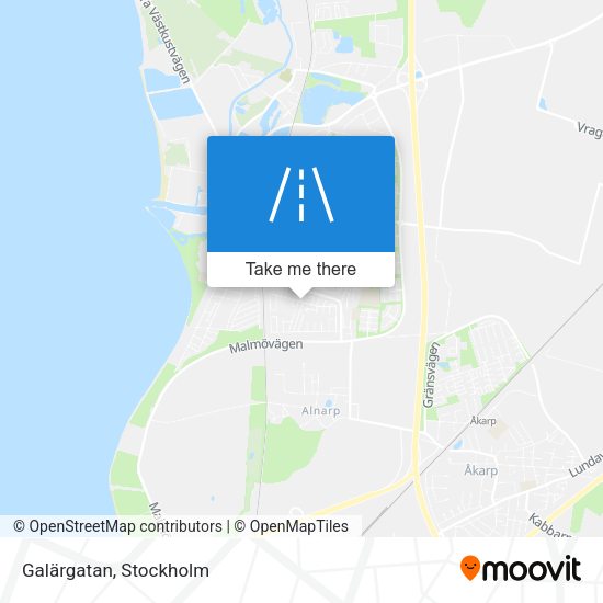Galärgatan map